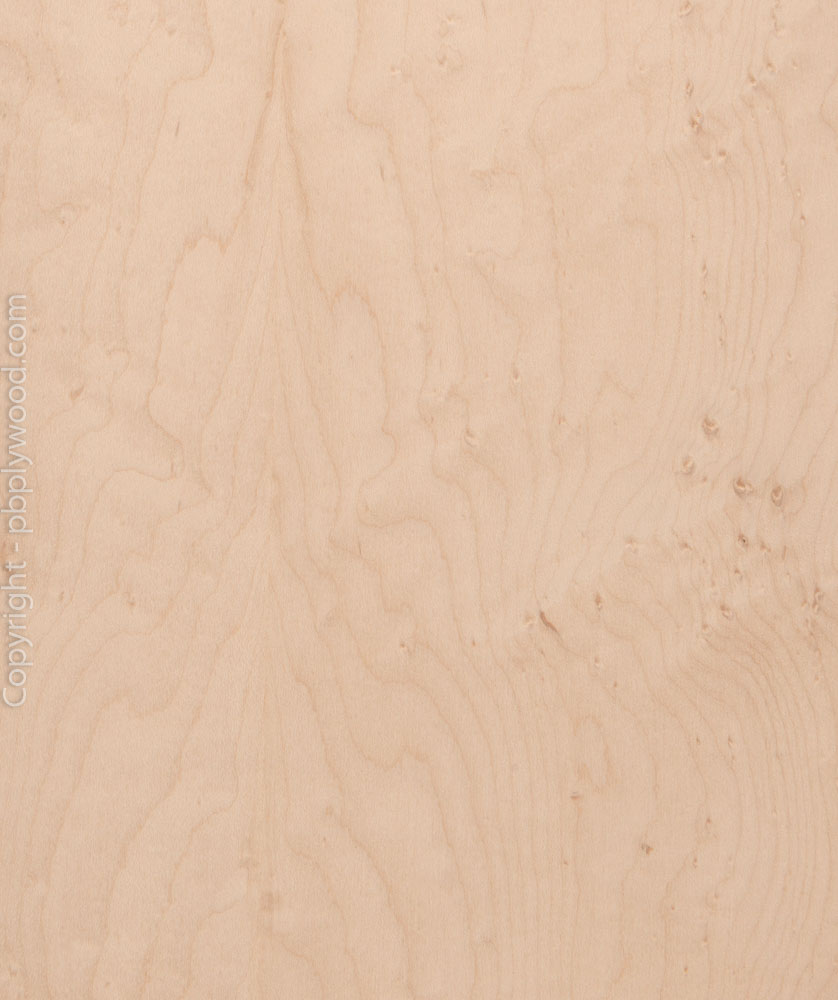 Birds Eye Maple Veneered Birch Plywood - Peter Benson Plywood Ltd